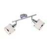 Accor downlight de techo, 2 luces