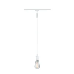 Adaptador colgante universal Paulmann URail, 50 W, blanco señal