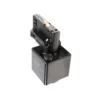 adaptador de enchufe riel trifásico D Line, negro, 1380 W