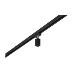 Adaptador para carril DUOline, negro mate