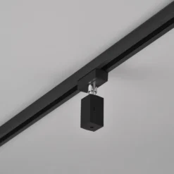 Adaptador para carril DUOline, negro mate