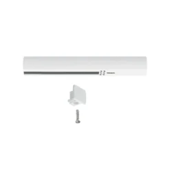 Alimentación de red URail, blanco señalización, máx. 1000 W, incl. tapa final
