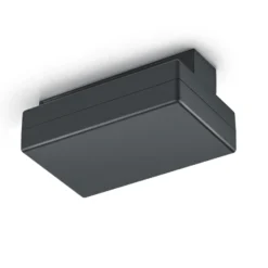 Alimentación flexible para carril DUOline, negro
