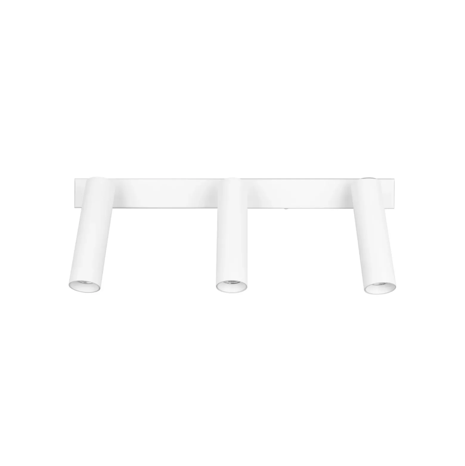 Ambala LED downlight, 3 luces, blanco, metal, CCT, atenuable