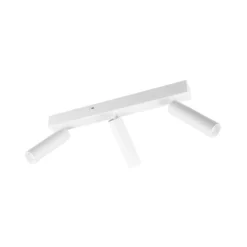 Ambala LED downlight, 3 luces, blanco, metal, CCT, atenuable