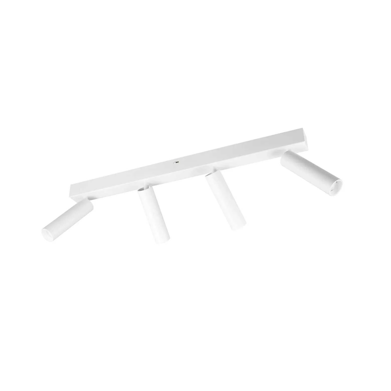 Ambala LED downlight, 4 luces, blanco, metal, CCT, atenuable
