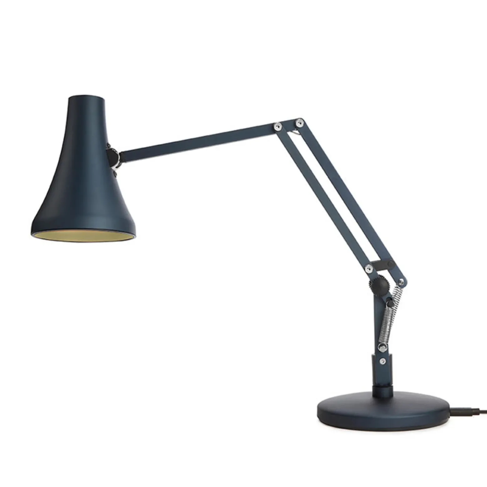 Anglepoise 90 Mini Mini Lámpara de mesa LED azul acero