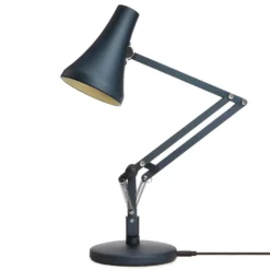 Anglepoise 90 Mini Mini Lámpara de mesa LED azul acero