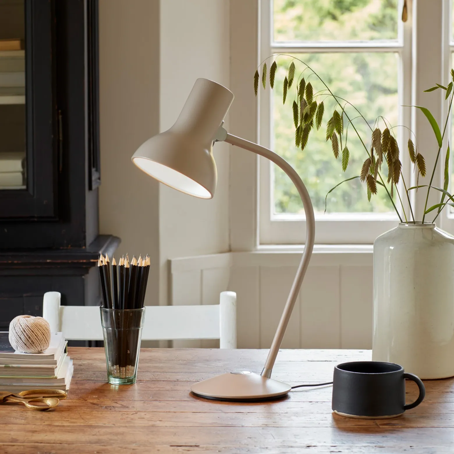 Anglepoise Type 75 Mini lámpara de mesa, gris