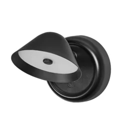 Apliqué de pared LED recargable NIGHTLUX CONE de OSRAM, negro, con regulador