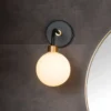Aplique Berend de vidrio, altura 25,2 cm
