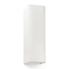 Aplique Cotton, angular, 37 x 12 cm, beige
