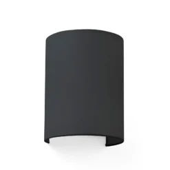 Aplique Cotton, curvado, 20 x 15 cm, negro