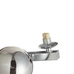 Aplique Dallas cromo, 13 luces