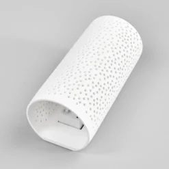 Aplique de diseño calado Jiru de escayola blanca