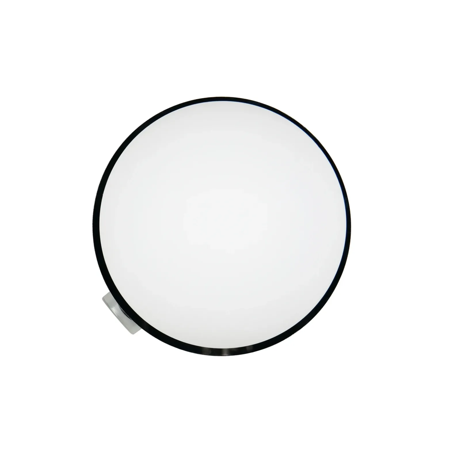 Aplique de pared Alfio, Ø 11 cm, color cromo, metal/vidrio, IP44