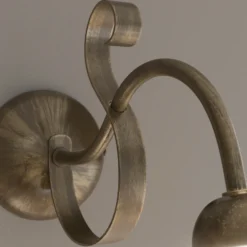 Aplique de pared Antica de estilo rústico, 1 luz