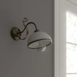 Aplique de pared Antica de estilo rústico, 1 luz