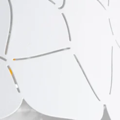 Aplique de pared Aralena de Lindby, blanco, 1 luz, metal, Ø 12 cm