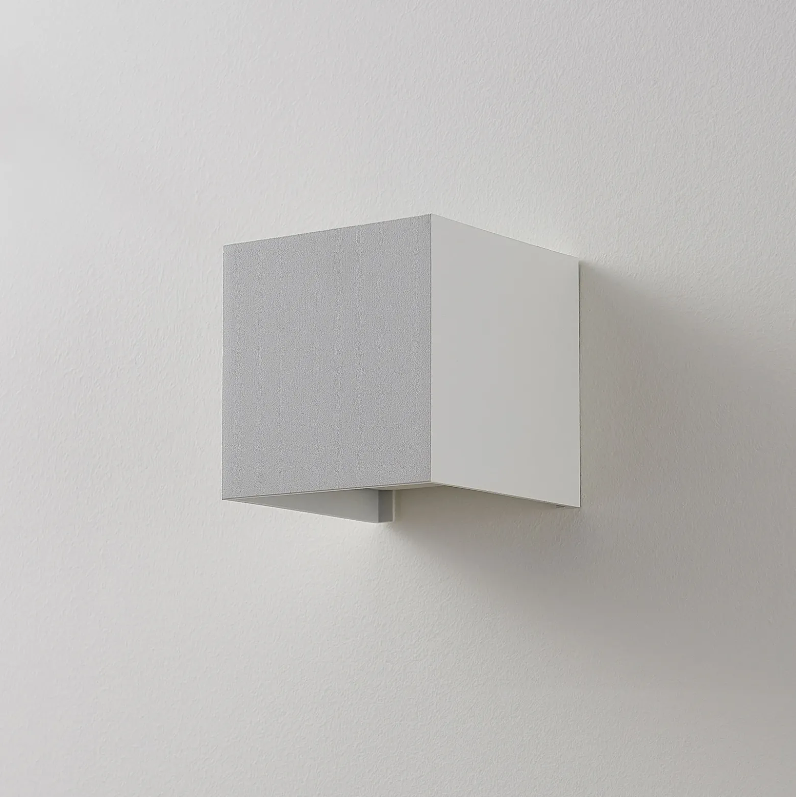 Aplique de pared Arcchio Zuzana, juego de 2, blanco, G9, 10 cm de ancho
