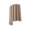 Aplique de pared Aria, capuchino, microfibra, E27