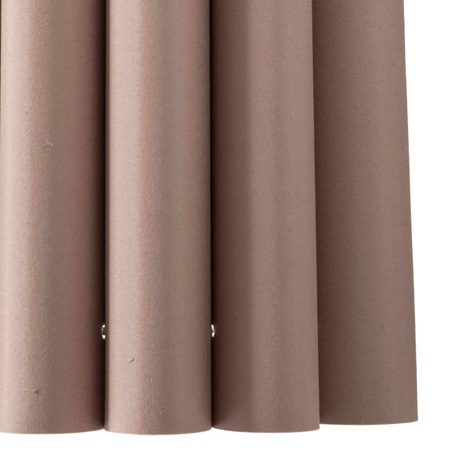 Aplique de pared Aria, capuchino, microfibra, E27