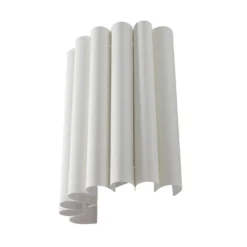 Aplique de pared Aria, crudo, microfibra, E27