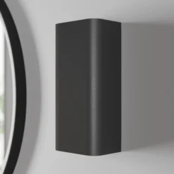 Aplique de pared Bergen up & down, grafito