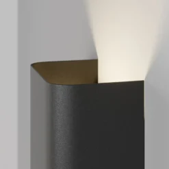 Aplique de pared Bergen up & down, grafito