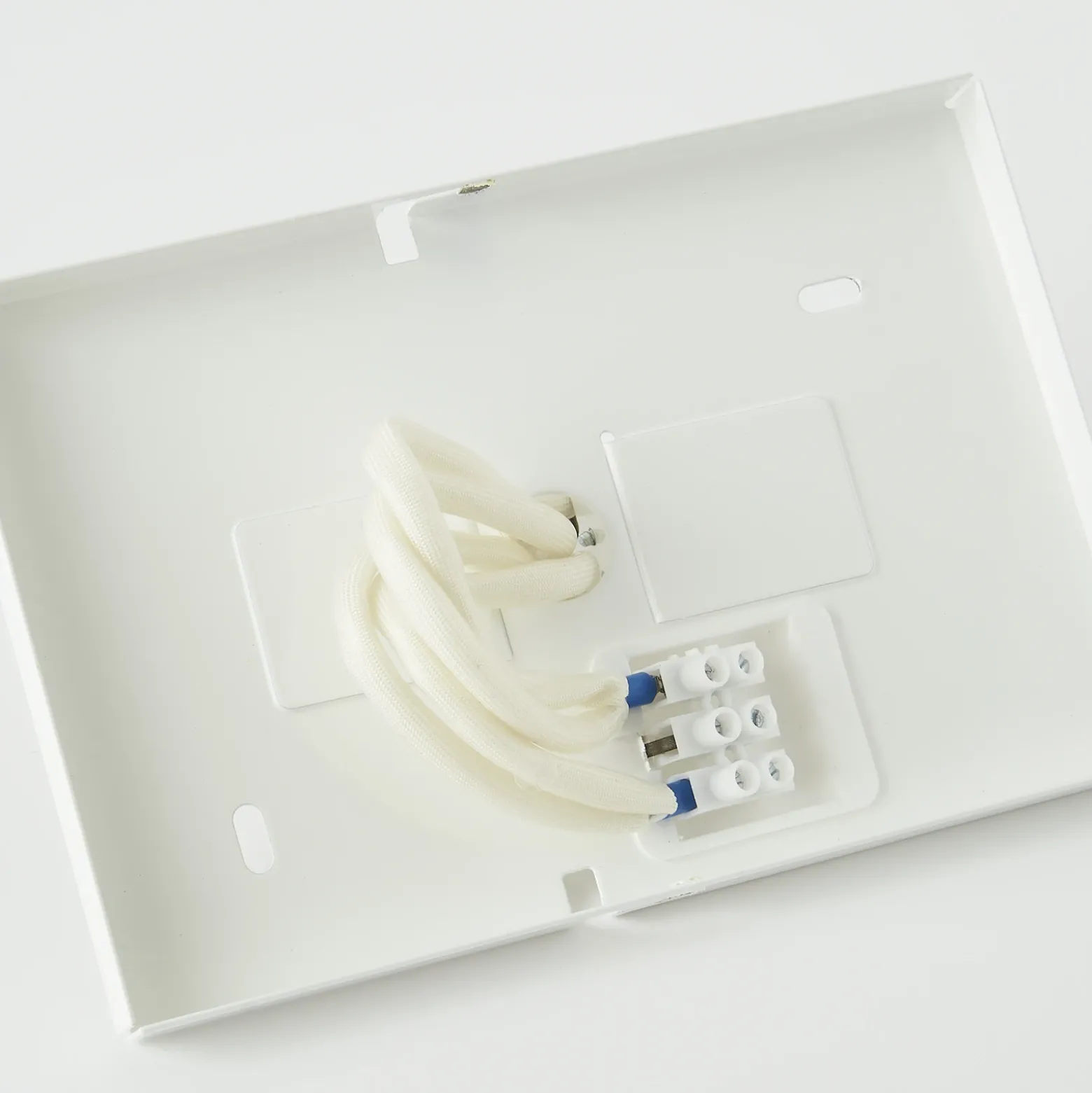Aplique de pared Bergen up & down, blanco