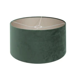 Aplique de pared Bloeba, negro/verde, saliente 140 cm, terciopelo