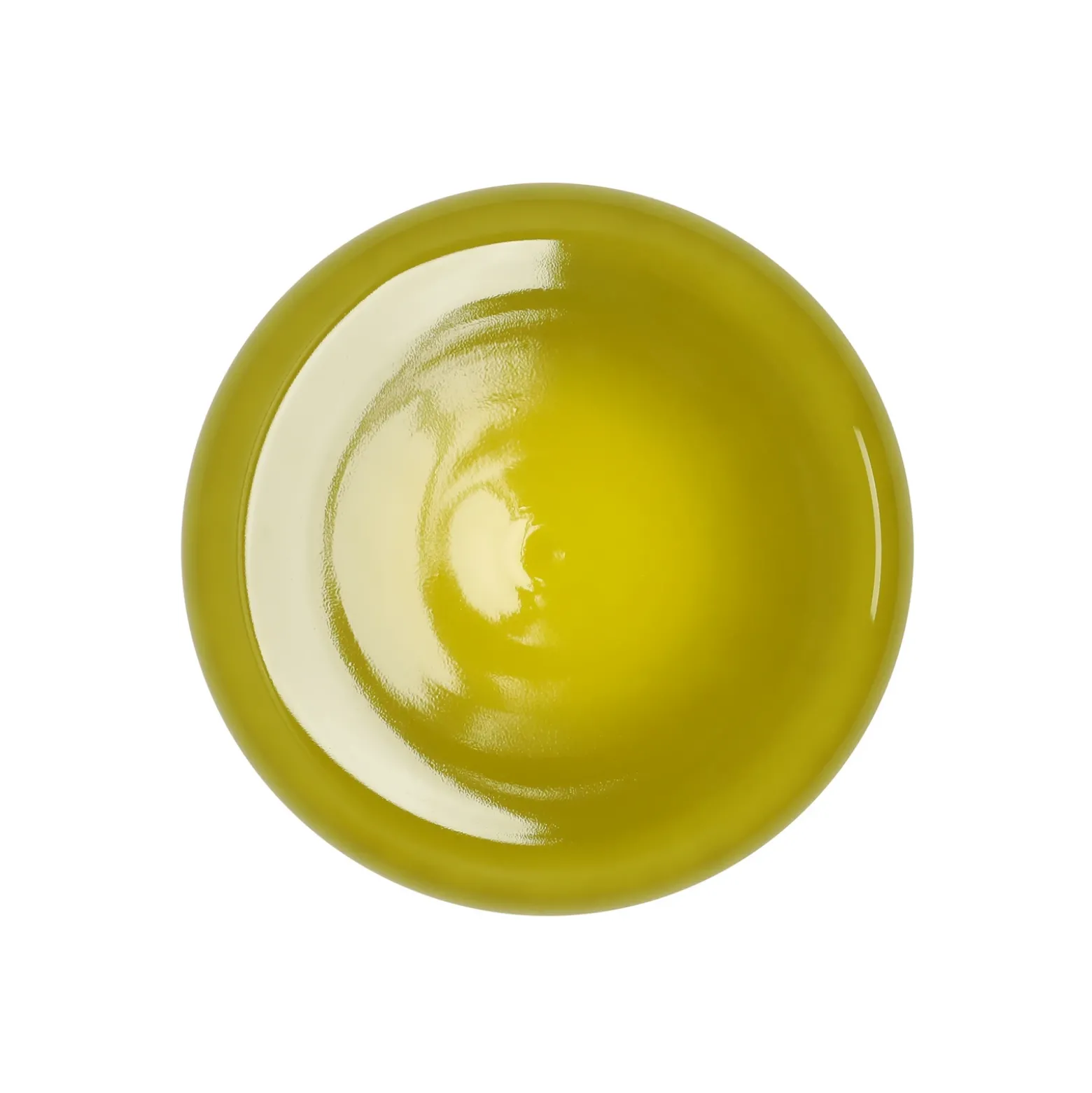 Aplique de pared BonBon, verde, Ø 16 cm, cristal
