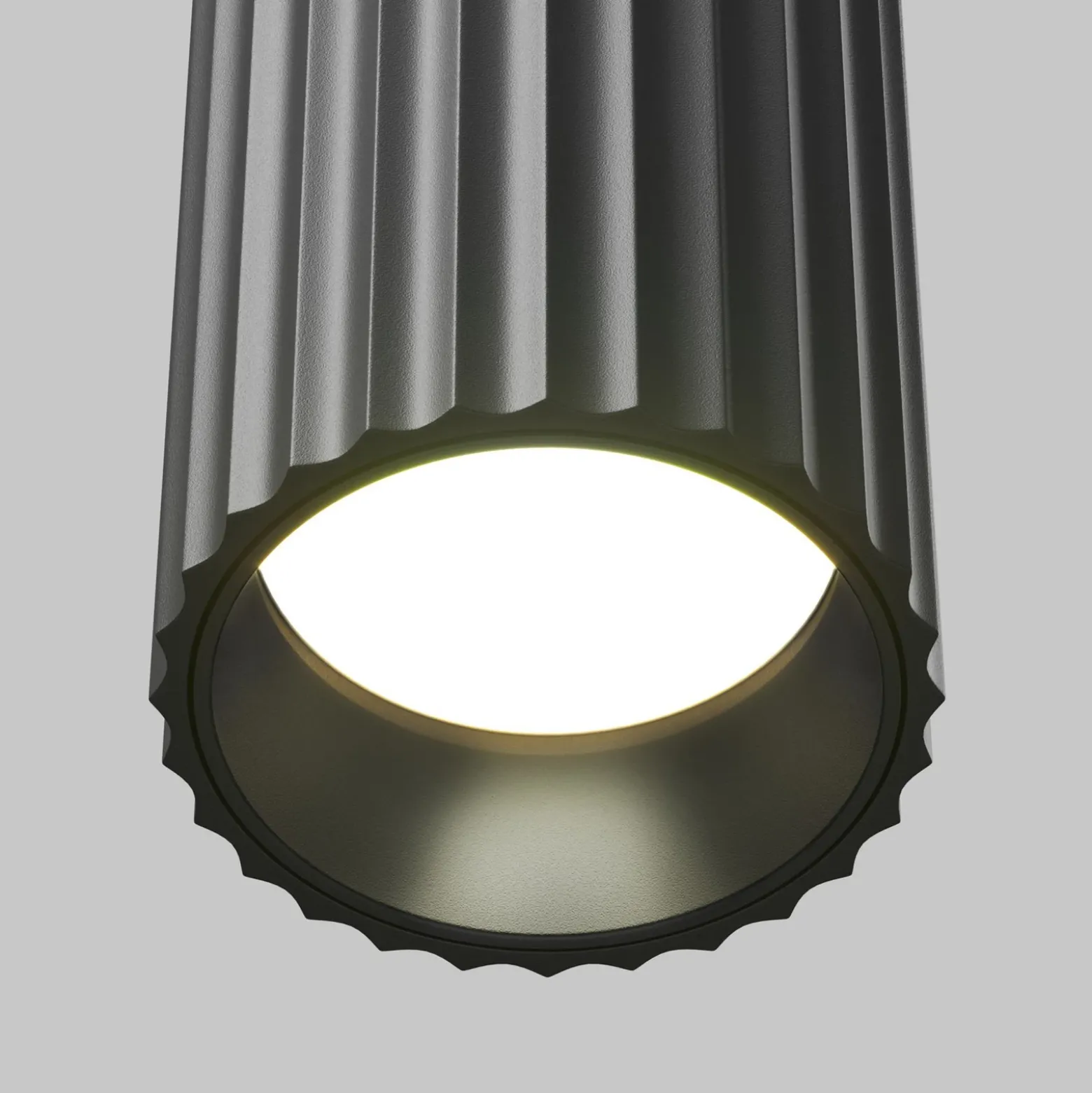 Aplique de pared Calipso, negra, altura 20 cm, metal, 2xGU10 arriba/abajo