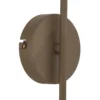 Aplique de pared Cambridge, beige, altura 34 cm, metal/vidrio, E14