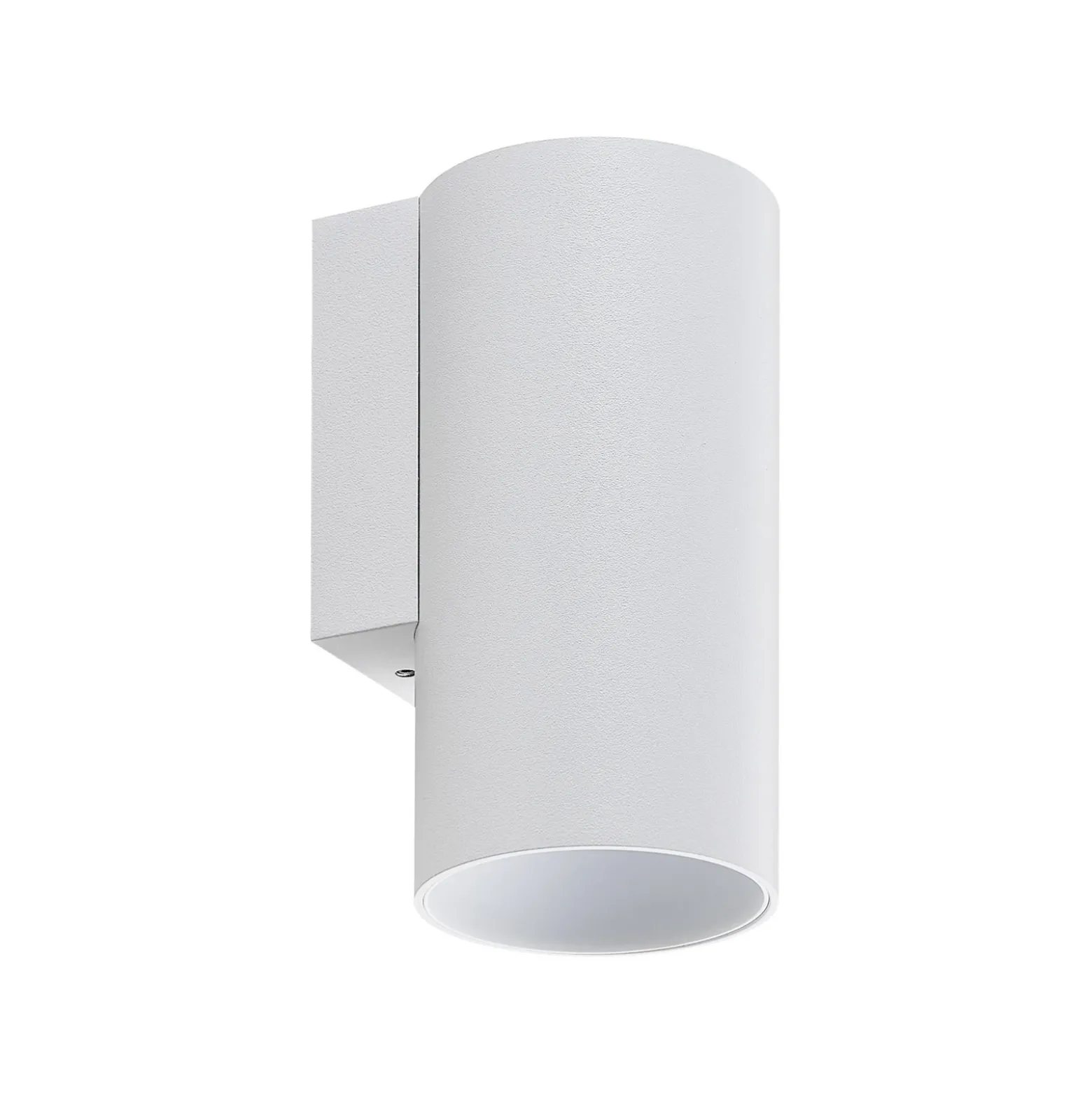 Aplique de pared CAN, blanco, 1 luz, altura 13 cm, metal, GU10