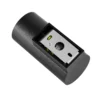 Aplique de pared CAN, negro, 1 luz, altura 13 cm, metal, GU10