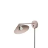 Aplique de pared Cannes de Globen Lighting, beige, Ø 20 cm