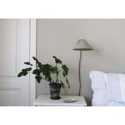 Aplique de pared Cannes de Globen Lighting, beige, Ø 20 cm