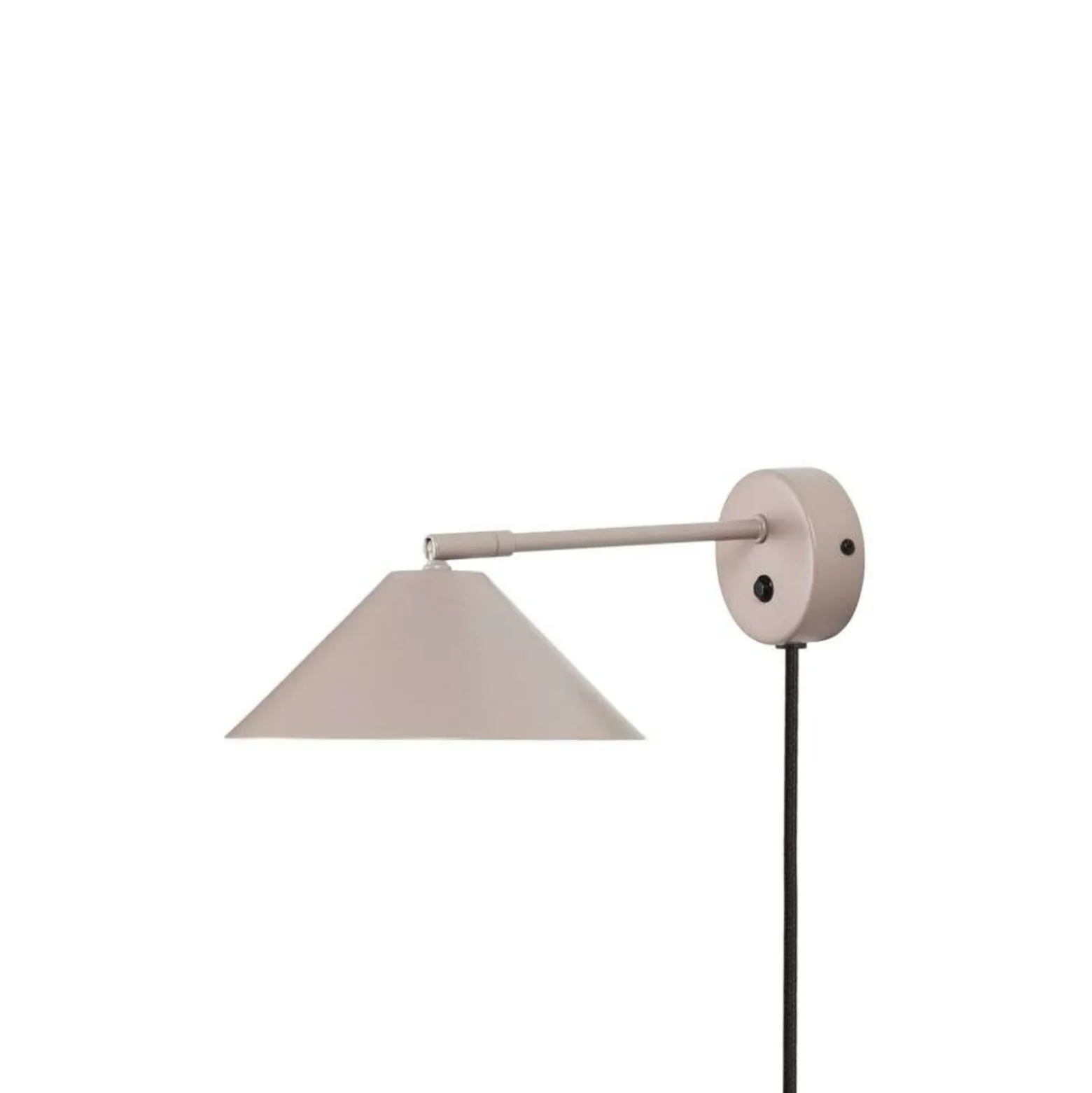 Aplique de pared Cannes de Globen Lighting, beige, Ø 20 cm