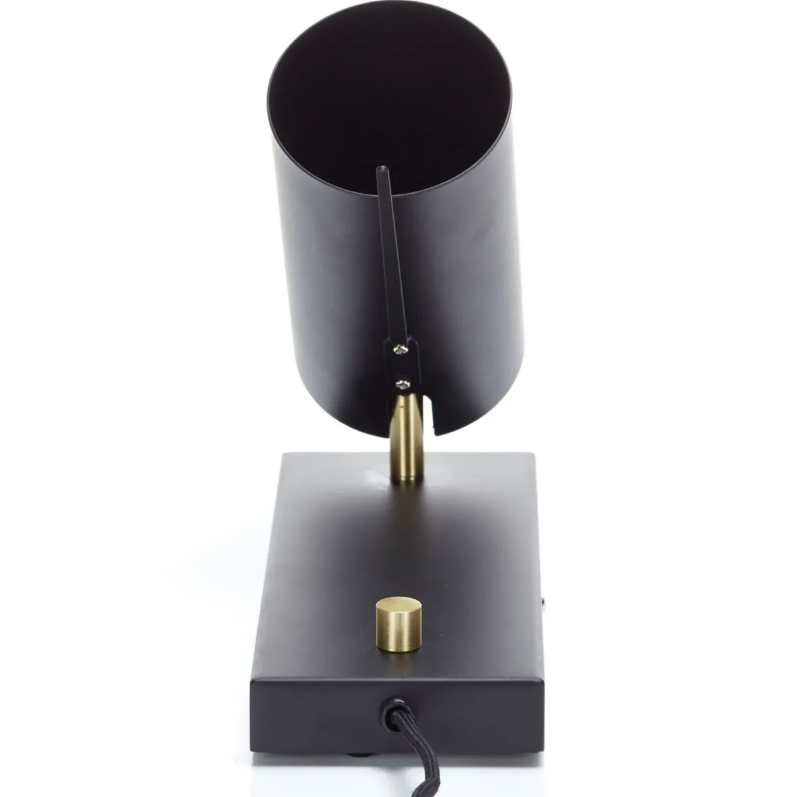 Aplique de pared Carrie atenuable con cable y enchufe