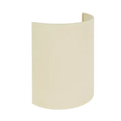 Aplique de pared Celine, beige, tela, E27
