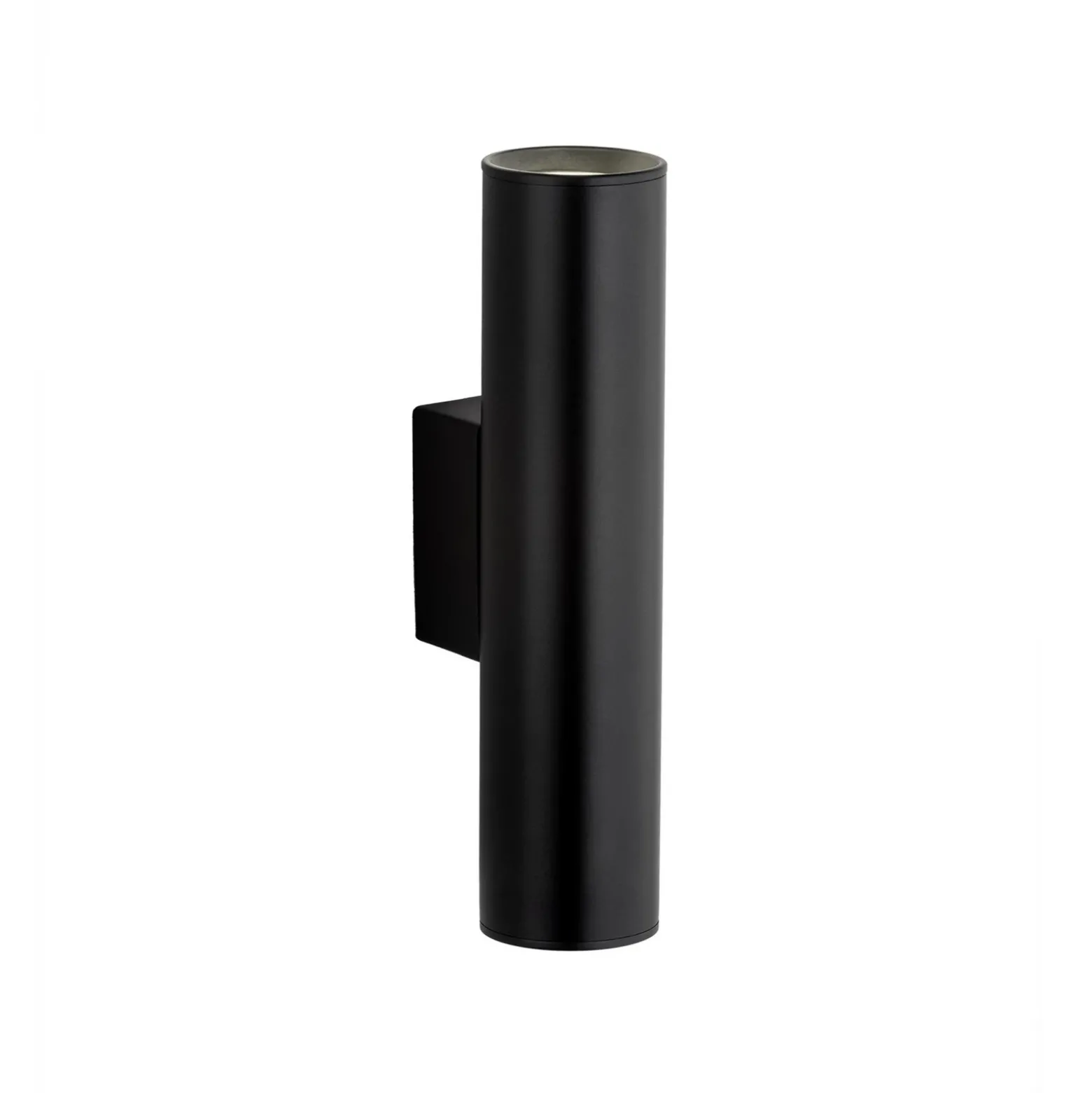 Aplique de pared Cerro, antracita, acero, Ø 6 cm, arriba/abajo