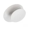 Aplique de pared Circle en forma redonda, blanco