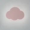 Aplique de pared Cloud, rosa, 38 cm de ancho, metal, nube, G9