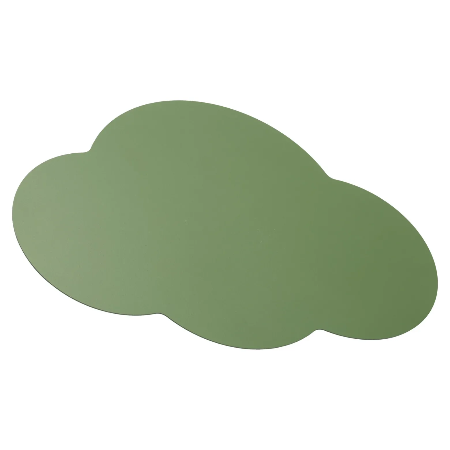 Aplique de pared Cloud, verde, metal, 38 cm de ancho, 2 luces, G9