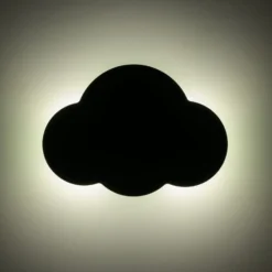 Aplique de pared Cloud, verde, metal, 38 cm de ancho, 2 luces, G9