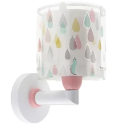 Aplique de pared Color Rain de Dalber con cable y enchufe