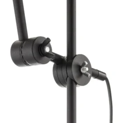 Aplique de pared 997 con enchufe, de 1 luz, negro