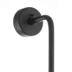 Aplique de pared 997 con enchufe, de 1 luz, negro