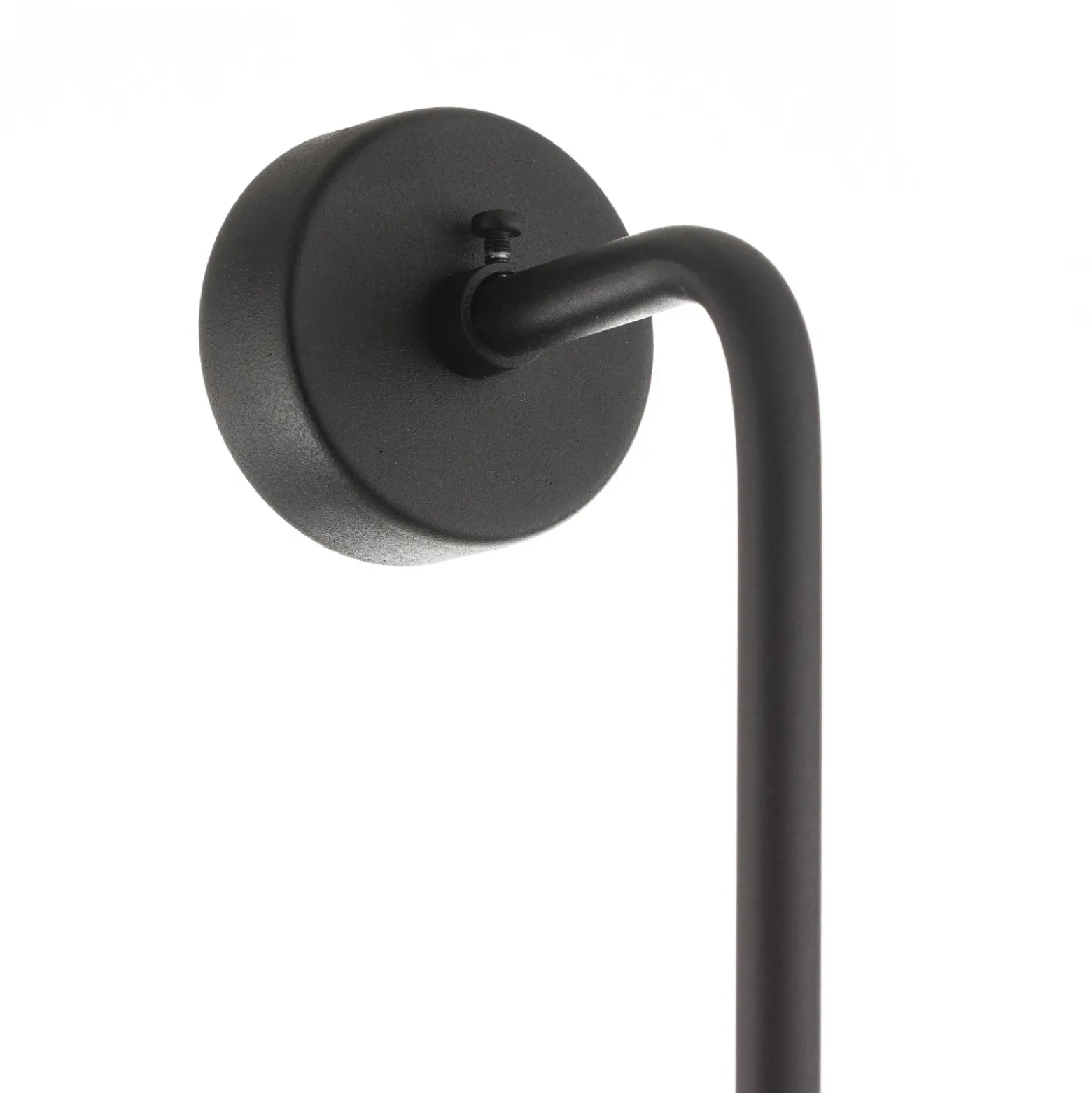 Aplique de pared 997 con enchufe, de 1 luz, negro
